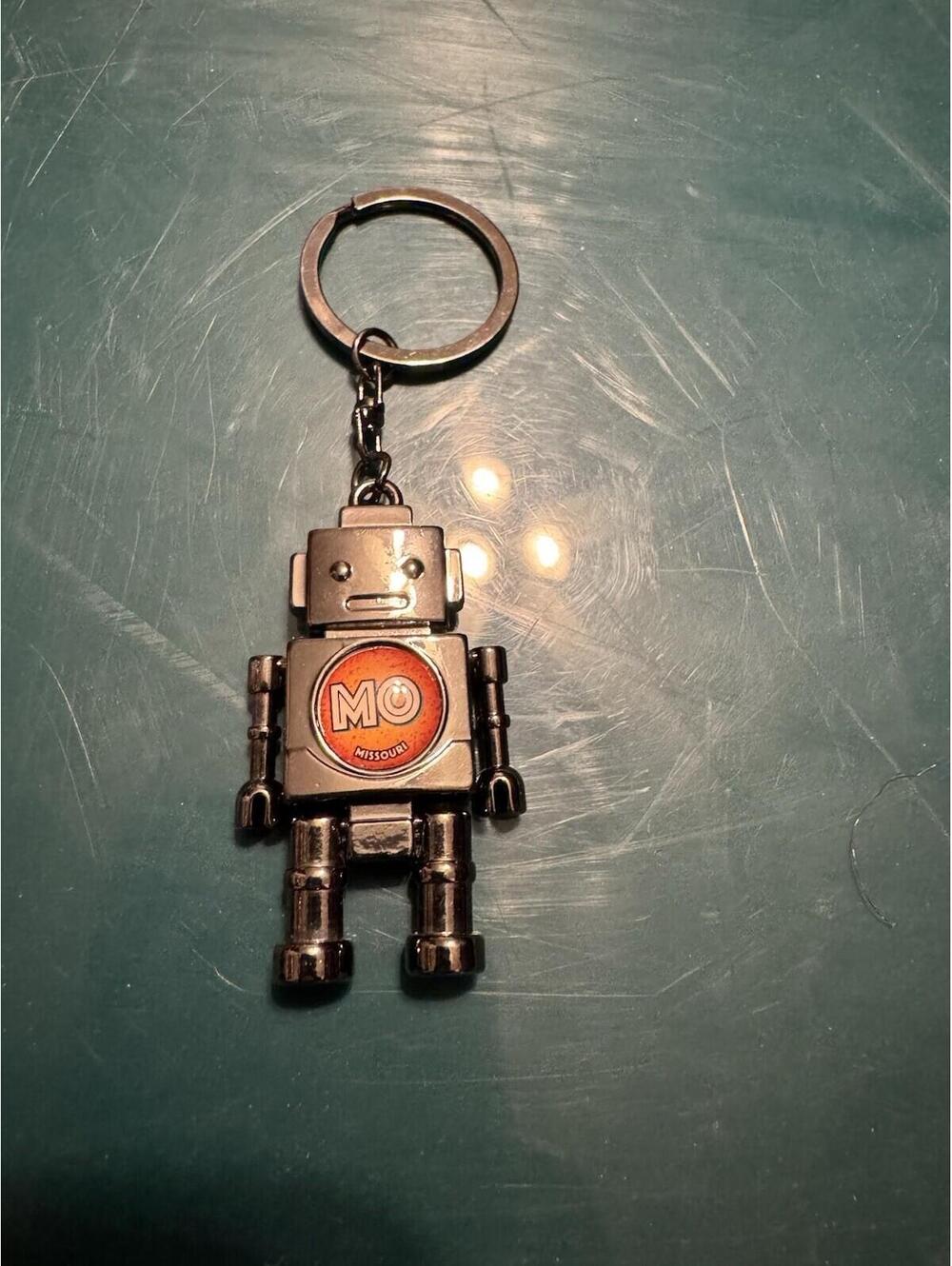 Missouri Robot Keychain